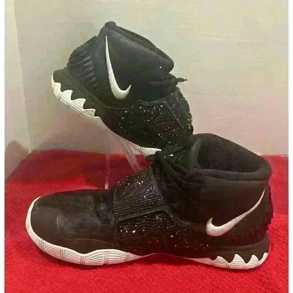 Nike Kyrie 6 Jet Black 2019 Mens/Youth Basketball Shoes Size 7 youth